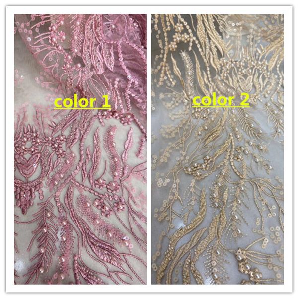 embroidered net fabric with beads with super quality yaking-58.6809 african tulle lace fabric for party dress, Pink;blue
embroidered net fabric with beads with super quality yaking-58.6809 african tulle lace fabric for party dress, Pink;blue