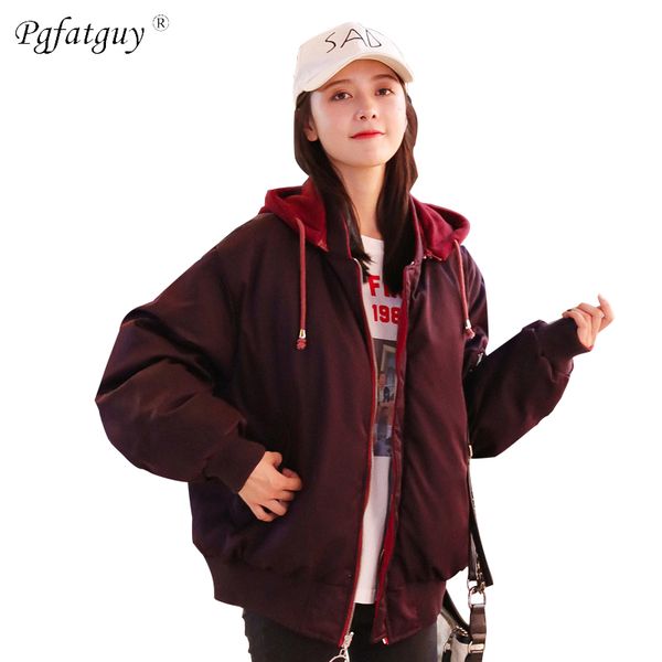 hooded cotton padded warm thicken winter jackets women both two sides can wear fashion ladies coats short parkas camperas mujer, Black
hooded cotton padded warm thicken winter jackets women both two sides can wear fashion ladies coats short parkas camperas mujer, Black