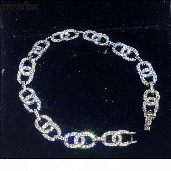 vecalon hiphop цепь установка браслет pave diamond белое золото заполнена свадебные браслеты для женщин мужчин партии ювелирных изделий, Black
vecalon hiphop цепь установка браслет pave diamond белое золото заполнена свадебные браслеты для женщин мужчин партии ювелирных изделий, Black