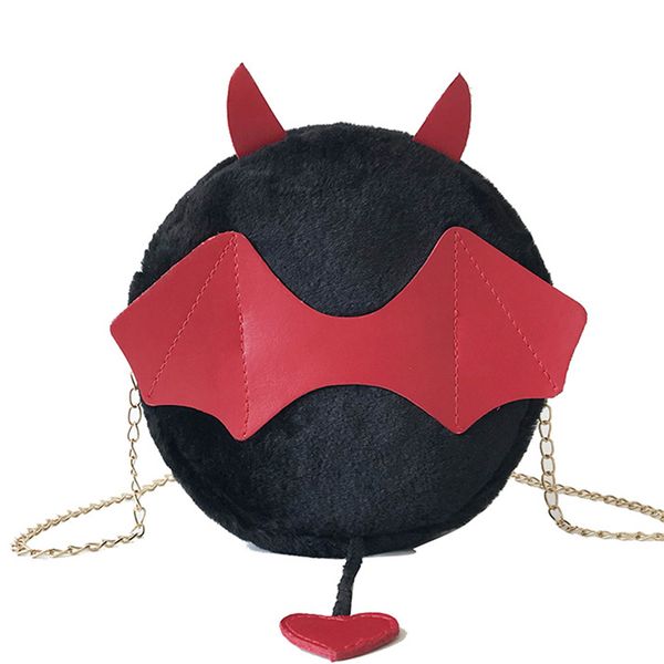 women girls fashion velvet hairy small round bag cute demon chain shoulder diagonal package bag new arrive
women girls fashion velvet hairy small round bag cute demon chain shoulder diagonal package bag new arrive