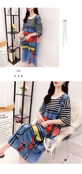 perfect elegant leisure everyday shopping wear designer female cartoon t-shirt short-sleeved wear long loose in the new round collar dress
perfect elegant leisure everyday shopping wear designer female cartoon t-shirt short-sleeved wear long loose in the new round collar dress