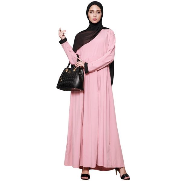 women muslim maxi long dress ruffles o-neck long sleeve islamic abaya female elegant dresses g7139p-xl, Red
women muslim maxi long dress ruffles o-neck long sleeve islamic abaya female elegant dresses g7139p-xl, Red