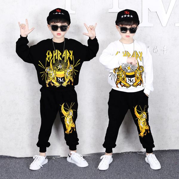 children's clothing boy sports clothes suit spring sweater long sleeve shirt + trousers sweatshirt 2-piece set 5-14 years old, White
children's clothing boy sports clothes suit spring sweater long sleeve shirt + trousers sweatshirt 2-piece set 5-14 years old, White