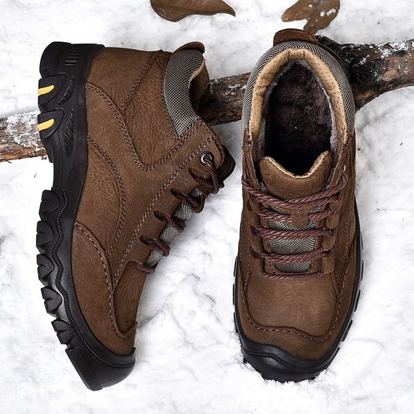 outdoor men's hiking shoes, two layers of leather shoes, men's waterproof non-slip walking shoes
outdoor men's hiking shoes, two layers of leather shoes, men's waterproof non-slip walking shoes