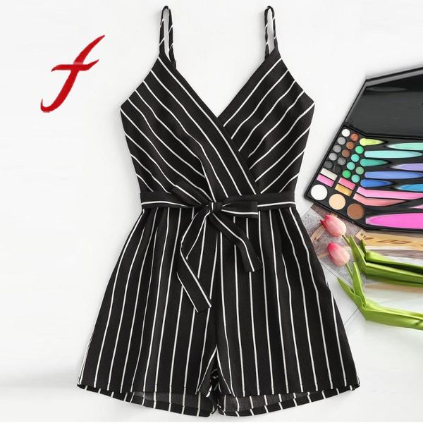 feitong women sleeveless strappy bodysuit short playsuits striped cami belt romper jumpsuit ladies comfortable jumpsuit mujer, Black;white
feitong women sleeveless strappy bodysuit short playsuits striped cami belt romper jumpsuit ladies comfortable jumpsuit mujer, Black;white