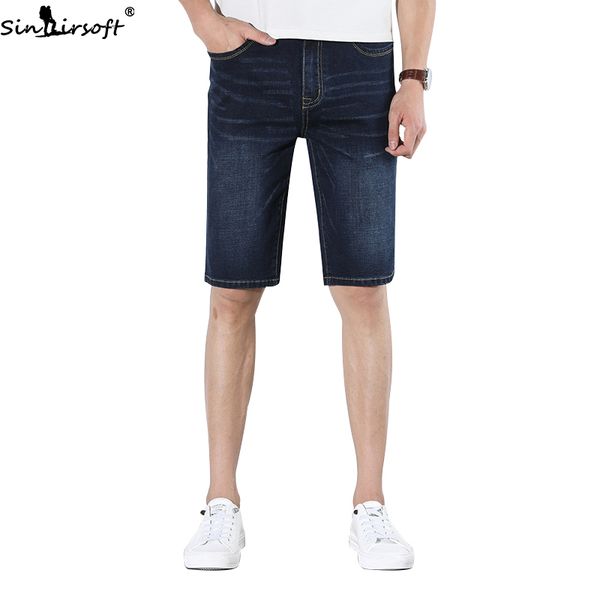 men's jeans summer thin denim shorts fashion casual loose large size five-point pants male business gentleman straight men, Blue
men's jeans summer thin denim shorts fashion casual loose large size five-point pants male business gentleman straight men, Blue