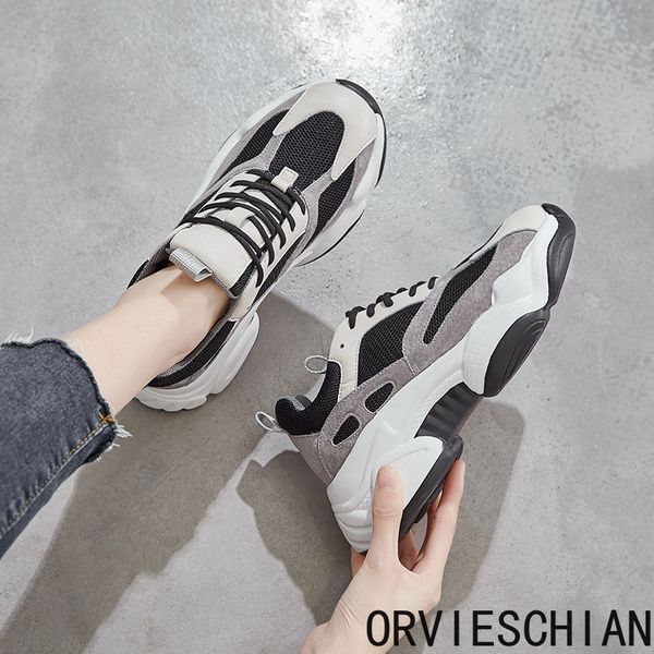 2020 designer torre shoes women super fire autumn new thick bottom joker breathable mesh intelligent smoked sneakers ins tide, Black
2020 designer torre shoes women super fire autumn new thick bottom joker breathable mesh intelligent smoked sneakers ins tide, Black