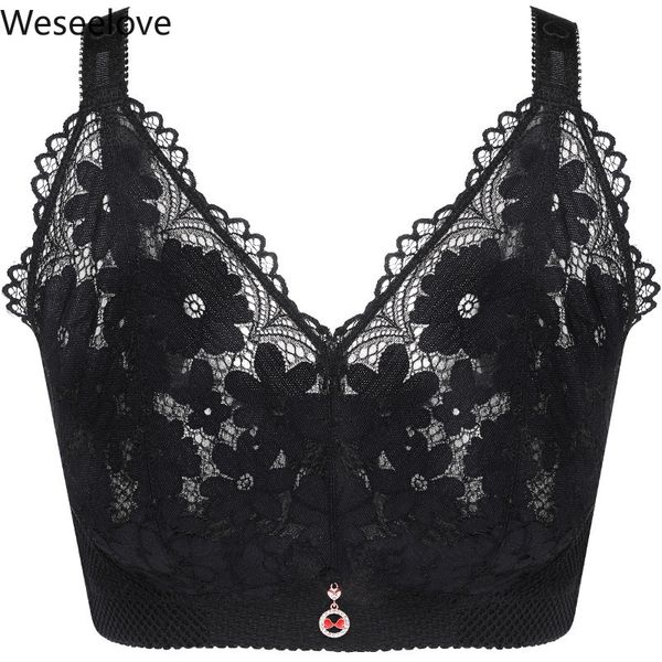 weseelove super thin plus size bra push up soutien gorge female black lingerie feminina lace bra without underwire m03-1, Red;black
weseelove super thin plus size bra push up soutien gorge female black lingerie feminina lace bra without underwire m03-1, Red;black