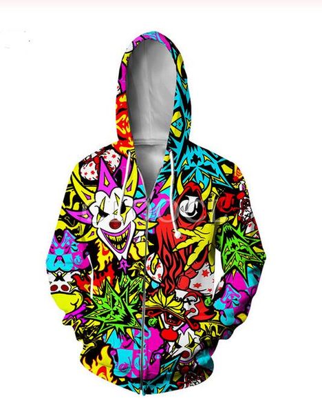 new fashion sweatshirt hoodies men women insane clown posse sweatshirts harajuku oversized zip jacket clothes ml019, Black;brown
new fashion sweatshirt hoodies men women insane clown posse sweatshirts harajuku oversized zip jacket clothes ml019, Black;brown