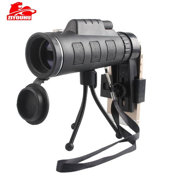 ziyouhu bak4 monocular telescope hd night vision mini outdoor hunting camping scopes with compass phone clip tripod 
ziyouhu bak4 monocular telescope hd night vision mini outdoor hunting camping scopes with compass phone clip tripod