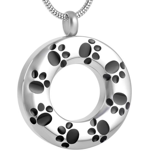 fashion style stainless steel stable quality pet dog cat circle ash jewelry pendant necklace women man ing, Silver
fashion style stainless steel stable quality pet dog cat circle ash jewelry pendant necklace women man ing, Silver