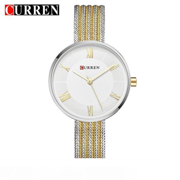 curren fashion creative women bracelet watches dress ladies wristwatch casual quartz clock gift relogio feminino reloj mujer mx190720, Slivery;brown
curren fashion creative women bracelet watches dress ladies wristwatch casual quartz clock gift relogio feminino reloj mujer mx190720, Slivery;brown