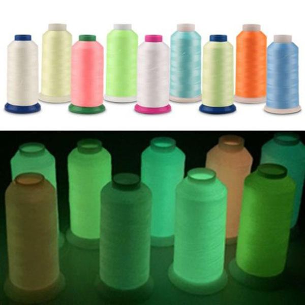 1pc 3000 yards spool polyester glow in the dark sewing thread for projects, Black;white
1pc 3000 yards spool polyester glow in the dark sewing thread for projects, Black;white