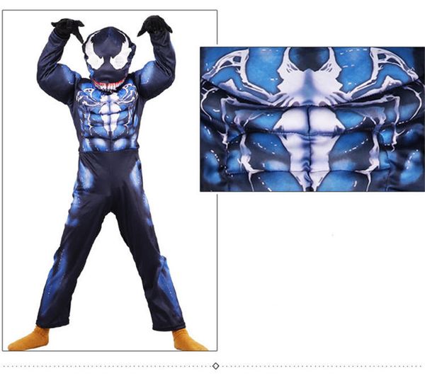 хэллоуин venom косплей тему костюма mens дети косплей одежда длинные рукава партии cos костюм, Black;red
хэллоуин venom косплей тему костюма mens дети косплей одежда длинные рукава партии cos костюм, Black;red