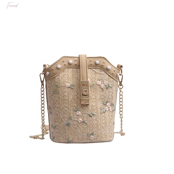 summer bag with flowers 2020 women csual beach vacation simple lace embroid straw bucket bag burlap square bag messenger
summer bag with flowers 2020 women csual beach vacation simple lace embroid straw bucket bag burlap square bag messenger