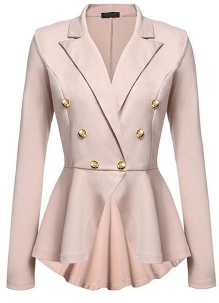 2018 fashion slim fit women blazer jackets womens white blue ladies blazer office jacket elegant female solid button plus size, White;black
2018 fashion slim fit women blazer jackets womens white blue ladies blazer office jacket elegant female solid button plus size, White;black