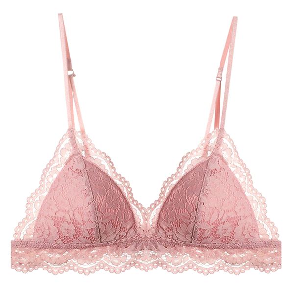 french style one-piece lingerie wireless seamless bra underwear soft padded lace bralette push up bras for women, Red;black
french style one-piece lingerie wireless seamless bra underwear soft padded lace bralette push up bras for women, Red;black