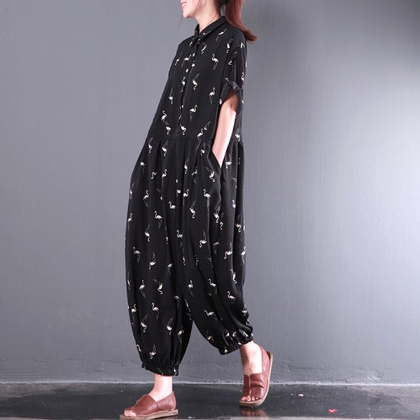 office lady chiffon one piece pants turn-down collar regular combinaison femme fashion high waist rompers womens jumpsuit, White
office lady chiffon one piece pants turn-down collar regular combinaison femme fashion high waist rompers womens jumpsuit, White