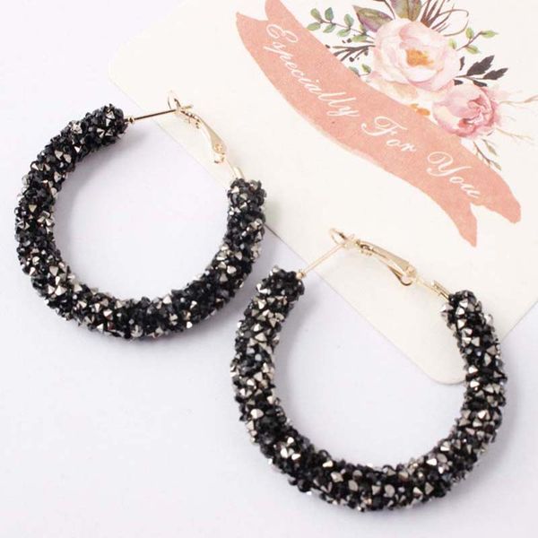 round big rhinestone hoop earrings for women for party weeding earrings elegant hand girls gift fashion gold 2020, Golden;silver
round big rhinestone hoop earrings for women for party weeding earrings elegant hand girls gift fashion gold 2020, Golden;silver