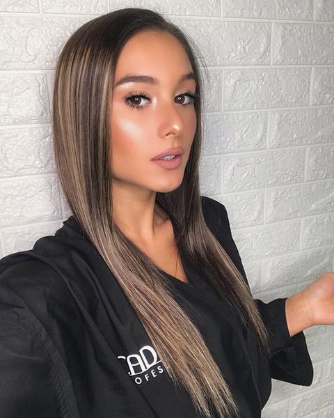 360 silky straight peruvian highlight blonde 13x6 lace front human hair wigs with baby hair middle part highlight blonde full lace wigs, Black
360 silky straight peruvian highlight blonde 13x6 lace front human hair wigs with baby hair middle part highlight blonde full lace wigs, Black