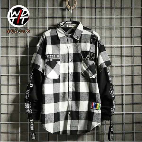 men shirt long sleeve casual shirts polyester fiber harujuku japanese streetwear vintage shirt dropshipping 2018 50r0003, White;black
men shirt long sleeve casual shirts polyester fiber harujuku japanese streetwear vintage shirt dropshipping 2018 50r0003, White;black