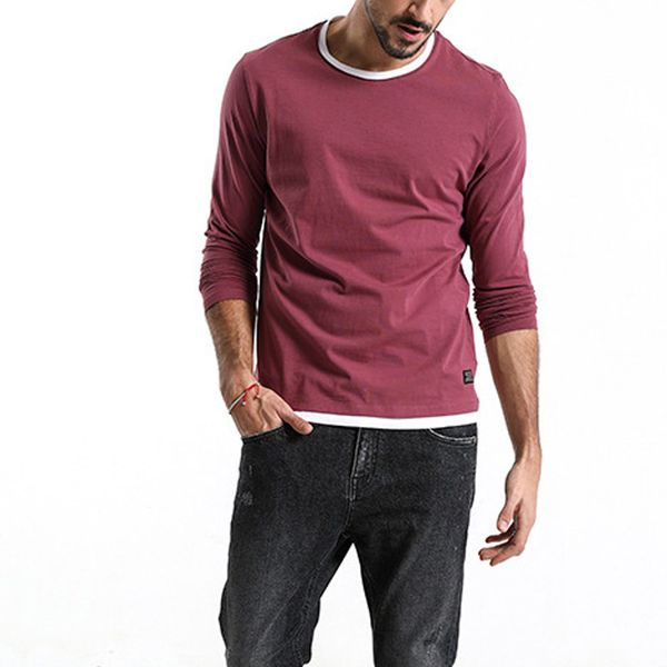 clothes autumn casual fashionable pullover men round neck long sleeve casual 2019 fashion solid outwear camiseta hombre, White;black
clothes autumn casual fashionable pullover men round neck long sleeve casual 2019 fashion solid outwear camiseta hombre, White;black