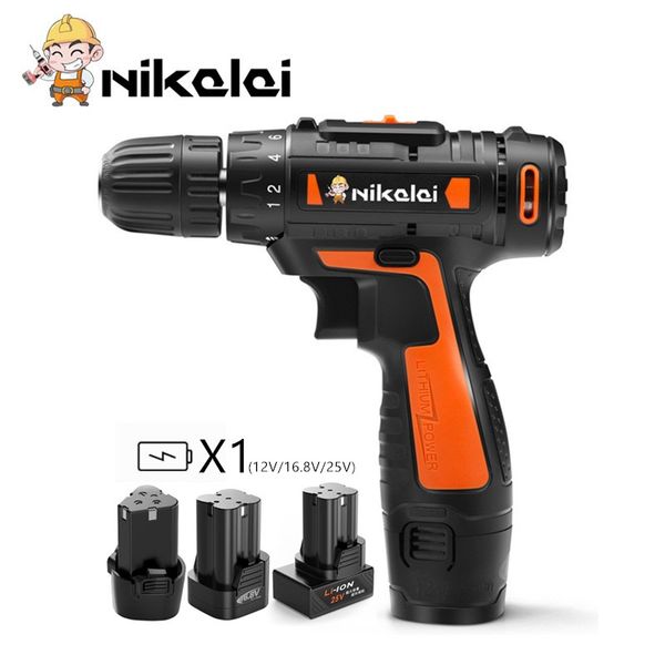 12v 16.8v 25v cordless drill multifunction charging drill wood electric screwdriver tighten screws home decoration power tools
12v 16.8v 25v cordless drill multifunction charging drill wood electric screwdriver tighten screws home decoration power tools