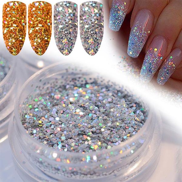 docaty 1box nail glitter powder laser glitter nail gradient metallic effect pigment art decorations uv gel polishing chrome, Silver;gold
docaty 1box nail glitter powder laser glitter nail gradient metallic effect pigment art decorations uv gel polishing chrome, Silver;gold