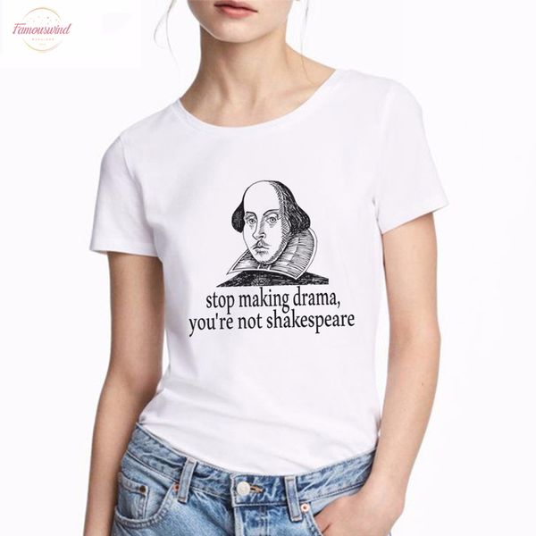 tshirt women vogue 100% cotton print tshirt smaking drama, youre not shakespeare tumblr grunge streetwear white t shirt
tshirt women vogue 100% cotton print tshirt smaking drama, youre not shakespeare tumblr grunge streetwear white t shirt