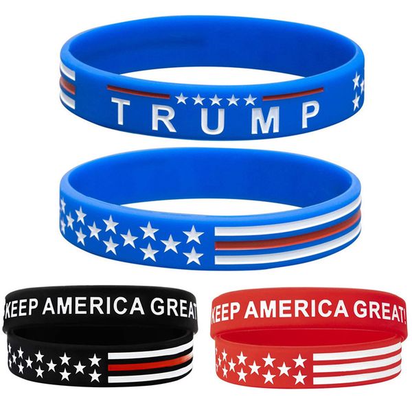 trump keep america great 2020 silicone wristband red blue blacktrump support band rubber bracelets fashion jewelry gifts, Golden;silver
trump keep america great 2020 silicone wristband red blue blacktrump support band rubber bracelets fashion jewelry gifts, Golden;silver