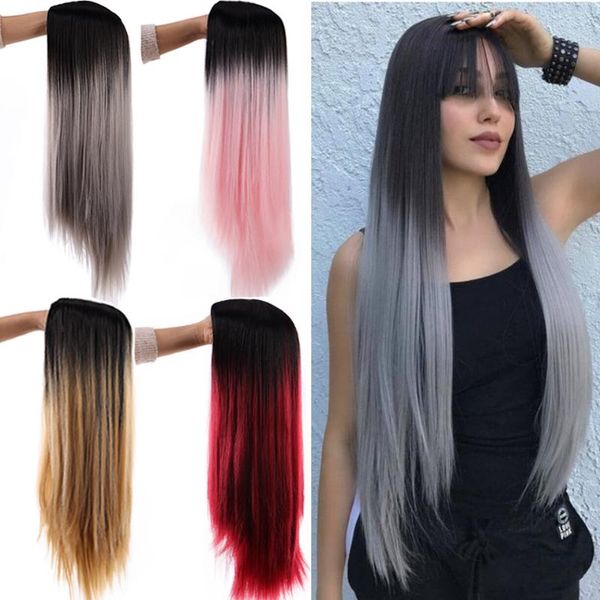 lupu miss african american sister with long straight hair, for girl elf pink mixed gold long hair synthetic wig heat resistant, Black
lupu miss african american sister with long straight hair, for girl elf pink mixed gold long hair synthetic wig heat resistant, Black