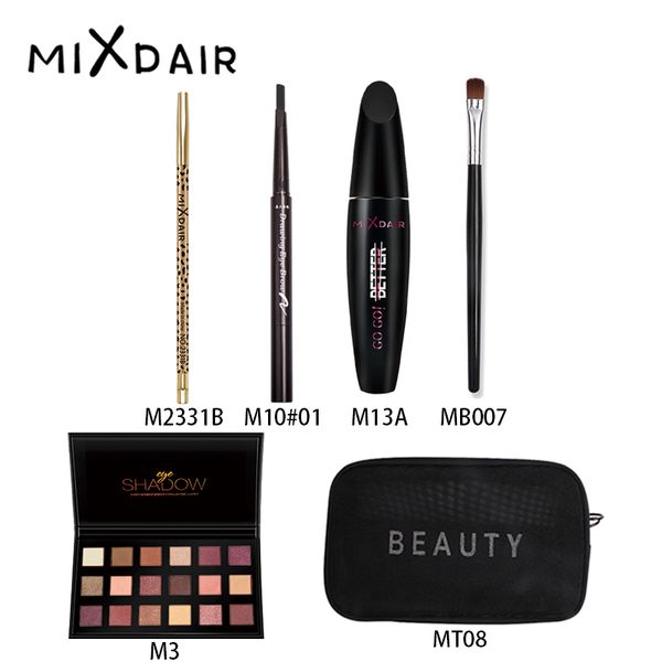 mixdair makeup set professional set cosmetic tool waterproof eyeshadow eyebrow pencil mascara brush cosmetic bag
mixdair makeup set professional set cosmetic tool waterproof eyeshadow eyebrow pencil mascara brush cosmetic bag