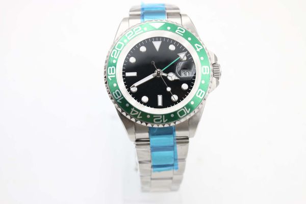 luxury mens designer watch green ceramic rotating bezel 40mm black dial stainless steel strap automatic mechanical mens dress sport watches, Slivery;brown
luxury mens designer watch green ceramic rotating bezel 40mm black dial stainless steel strap automatic mechanical mens dress sport watches, Slivery;brown