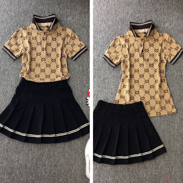 20s fashion designer women's skirt suit luxury style polo shirt with casual pleated skirt two-piece suit slim slimming wf2005182, White
20s fashion designer women's skirt suit luxury style polo shirt with casual pleated skirt two-piece suit slim slimming wf2005182, White