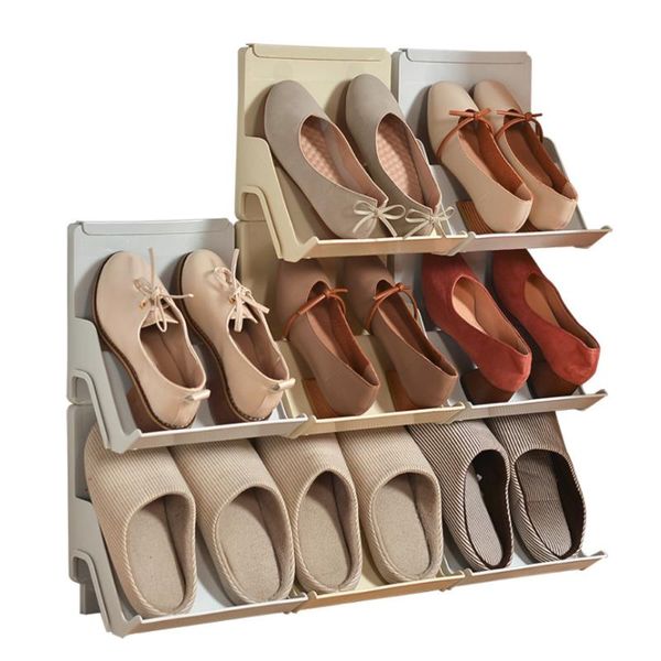 nordic shoe rack multi-layer assembly plastic dustproof storage rack simple combination storage shelf for living bedroom bedroom
nordic shoe rack multi-layer assembly plastic dustproof storage rack simple combination storage shelf for living bedroom bedroom