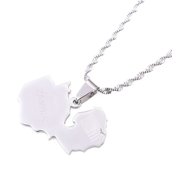 zambia map necklace gold color jewelry map of zambians pendant jewellery country map, Silver
zambia map necklace gold color jewelry map of zambians pendant jewellery country map, Silver
