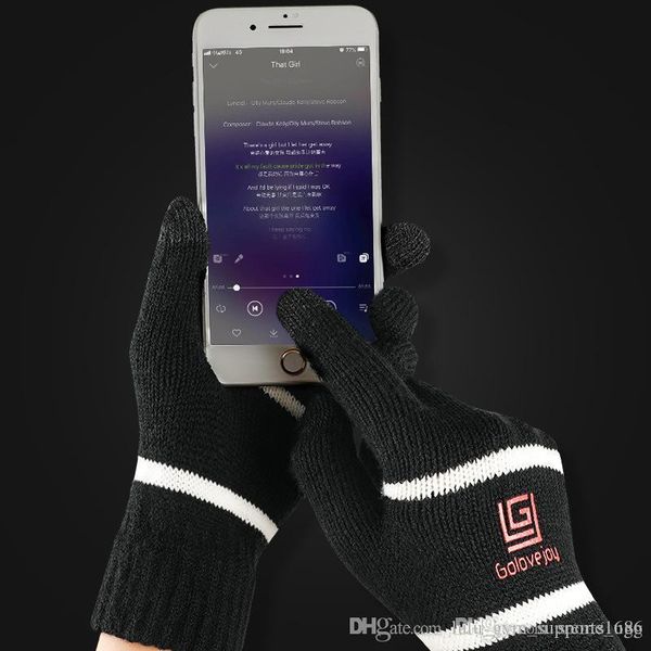 knitting touch screen glove capacitive gloves women winter warm wool glove antiskid knitted telefingers glove ski tactical winter north bike, Black
knitting touch screen glove capacitive gloves women winter warm wool glove antiskid knitted telefingers glove ski tactical winter north bike, Black