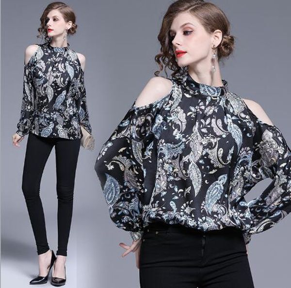 summer temperament european and american style wide truffle shoulder snow long sleeve shirt, White
summer temperament european and american style wide truffle shoulder snow long sleeve shirt, White