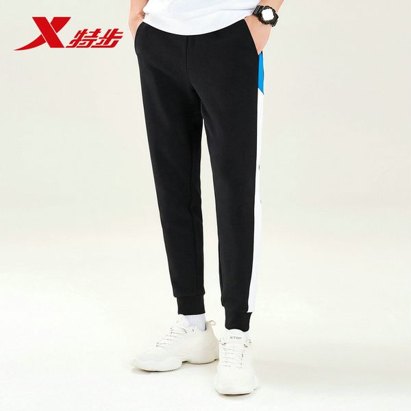 xtep men's fashion brand casual knitted trousers mixed color patchwork elastic waist loose sports pants autumn new 881429639258, Black;blue
xtep men's fashion brand casual knitted trousers mixed color patchwork elastic waist loose sports pants autumn new 881429639258, Black;blue