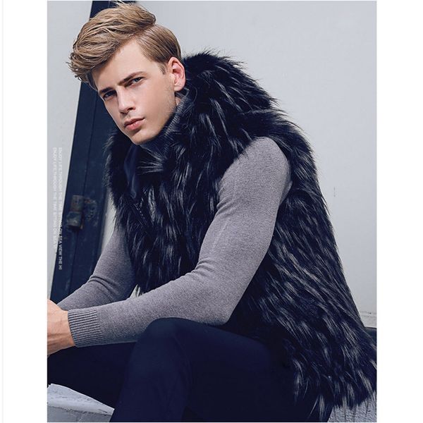 winter new men's faux fur vest coat sleeveless waistcoat hooded thick warm outwear plus size 6xl c07, Black
winter new men's faux fur vest coat sleeveless waistcoat hooded thick warm outwear plus size 6xl c07, Black