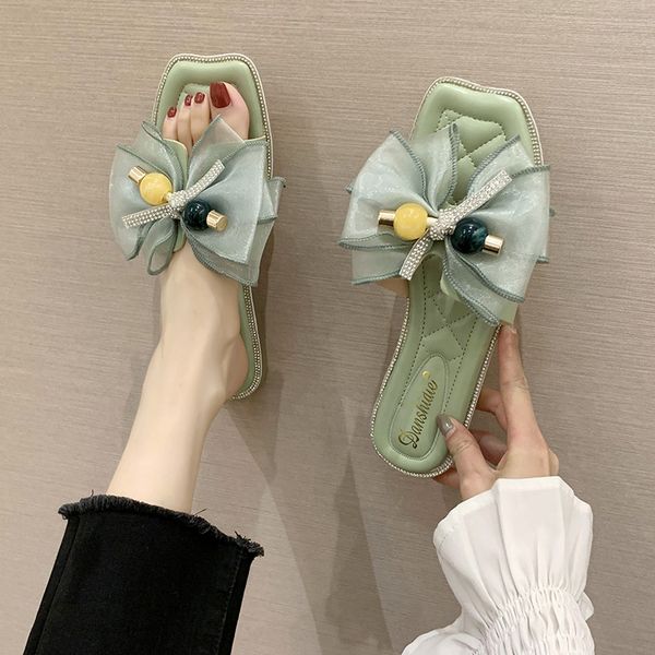flat shoes female slippers casual summer woman low slides butterfly-knot candy colors slipers women beach 2020 pu, Black
flat shoes female slippers casual summer woman low slides butterfly-knot candy colors slipers women beach 2020 pu, Black