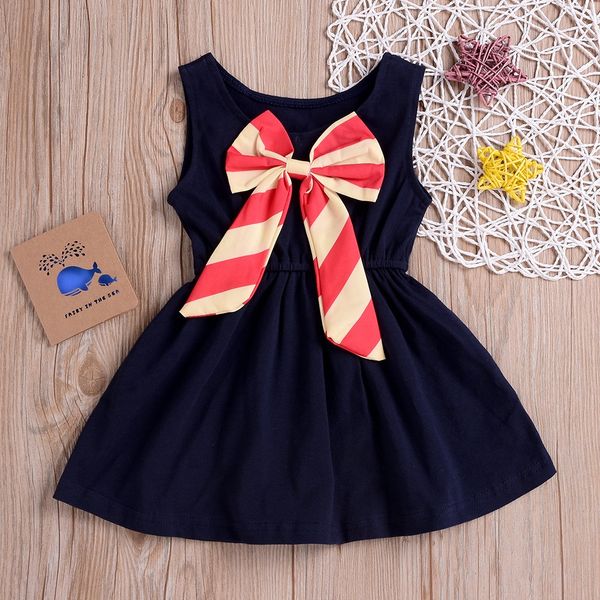 fashsiualy 2019 summer fashionable baby dress clothes toddler baby girl sleeveless stripe bow-knot dance party princess dress, Red;yellow
fashsiualy 2019 summer fashionable baby dress clothes toddler baby girl sleeveless stripe bow-knot dance party princess dress, Red;yellow