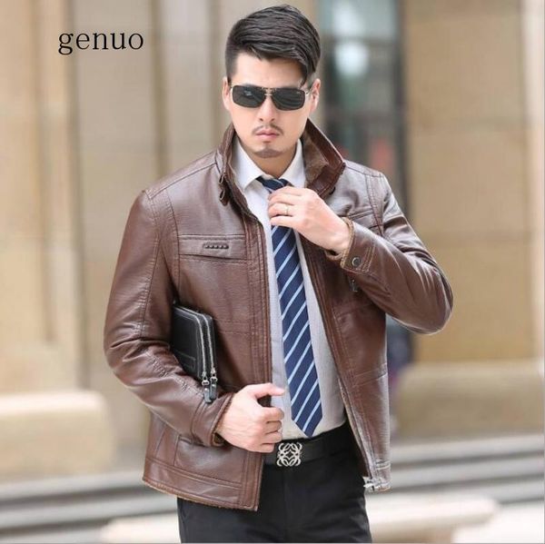 mens leather jackets winter warm coat plus thick outerwear male biker motorcycle zipper men coats m-5xl, Black;brown
mens leather jackets winter warm coat plus thick outerwear male biker motorcycle zipper men coats m-5xl, Black;brown