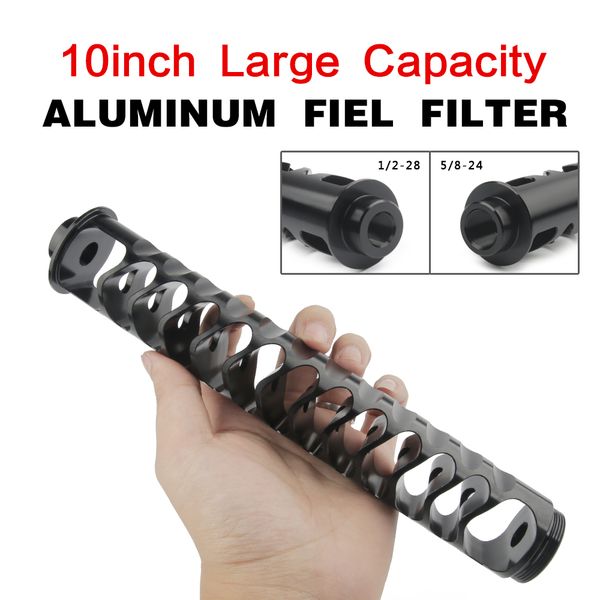 10 inch extension spiral 1/2-28 or 5/8-24 alloy fuel filter single core for napa 4003 wix 24003 solvent motorcycle
10 inch extension spiral 1/2-28 or 5/8-24 alloy fuel filter single core for napa 4003 wix 24003 solvent motorcycle