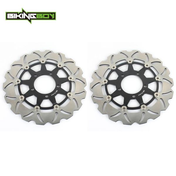 bikingboy front brake discs disks rotors for zx6r ninja zx636 / abs 2013-2020 zx10r 08-15 zx14r gtr 1400 zg 1400 / abs
bikingboy front brake discs disks rotors for zx6r ninja zx636 / abs 2013-2020 zx10r 08-15 zx14r gtr 1400 zg 1400 / abs