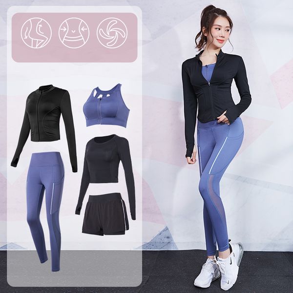 brand outline slim gym yoga clothing set womens fitness sports suit outdoor running jogging training workout sportswear 4-5pcs
brand outline slim gym yoga clothing set womens fitness sports suit outdoor running jogging training workout sportswear 4-5pcs