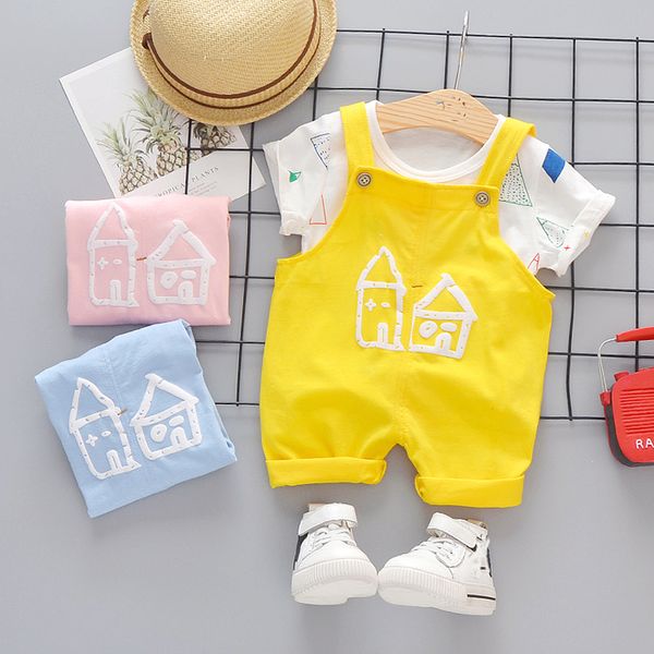 baby boys clothes 2020 summer cotton suit t-shirt + overall 2 pcs children outfit short costume for kids suits 4 pieces t200607, White
baby boys clothes 2020 summer cotton suit t-shirt + overall 2 pcs children outfit short costume for kids suits 4 pieces t200607, White