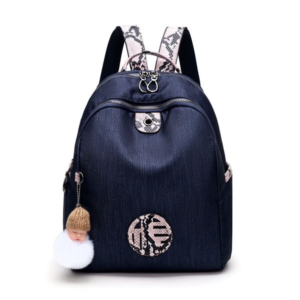 2020 new women's waterproof oxford cloth bag serpentine stitching women's bag canvas backpack bagpack cute backpack
2020 new women's waterproof oxford cloth bag serpentine stitching women's bag canvas backpack bagpack cute backpack