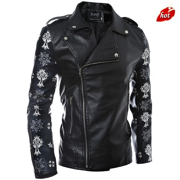 leather jackets new style personality zipper men's short leather casual/daily simple jackets solid long sleeve black o8r, Black;brown
leather jackets new style personality zipper men's short leather casual/daily simple jackets solid long sleeve black o8r, Black;brown