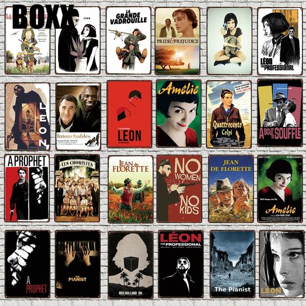 2020 leon french classic movie posters metal tin sign vintage poster wall bar cafe shop home art craft cinema decor 30x20cm
2020 leon french classic movie posters metal tin sign vintage poster wall bar cafe shop home art craft cinema decor 30x20cm